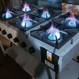Aragaz profesional 6 ochiuri masina de gatit ECO